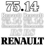 Stickerset Renault 75.14 Blocamatic RS