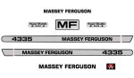 Stickerset Massey Ferguson 4335