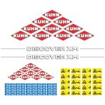 Stickerset Kuhn Discover XM