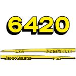 Kit autocollants latéraux "John Deere 6420"