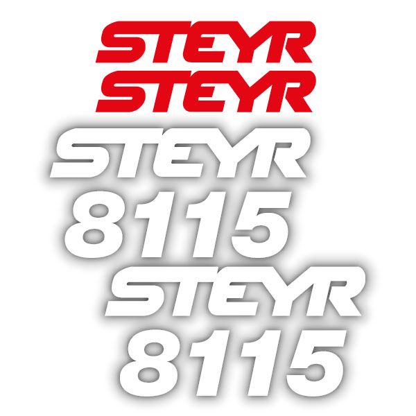 Stickerset Steyr 8115