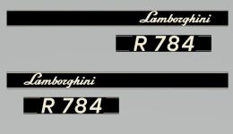 Stickerset Lamborghini R 784