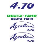 Stickerset Deutz Agrotron 4.70, 4.80, 4.85, 4.90, 4.95 S, TT