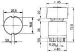 62283 Lichtschakelaar Fiat