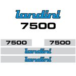 Typenschild Landini 7500