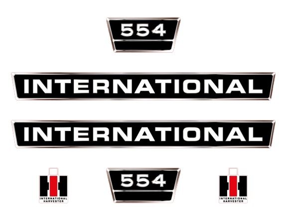 Stickerset International 554