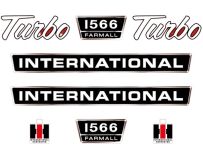 Stickerset International 1566 Farmall Turbo