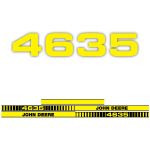 Stickerset John Deere 4635