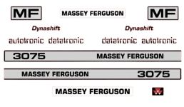 Stickerset Massey Ferguson 3075