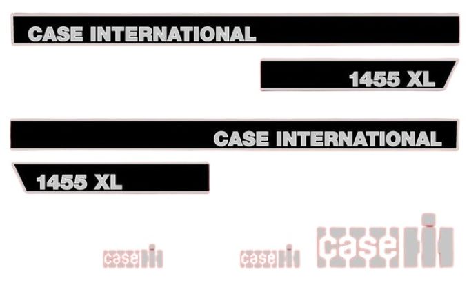 Stickerset Case International 1455 XL