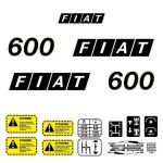 Stickerset Fiat 600