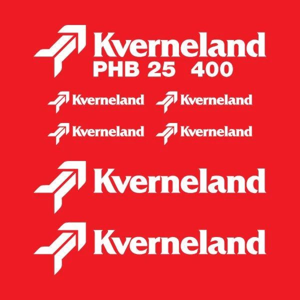 Stickerset Kverneland PHB 25 400