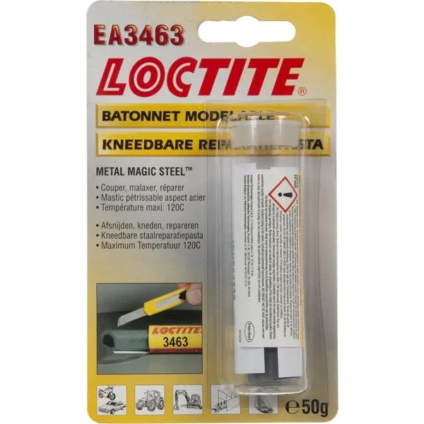 Loctite EA 3463 Kneedbare staalreparatiepasta 50g