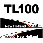 Stickerset New Holland TL 100 black