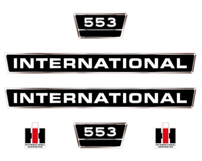 Aufklebersatz International 553