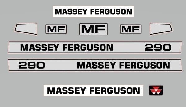 Stickerset Massey Ferguson 290