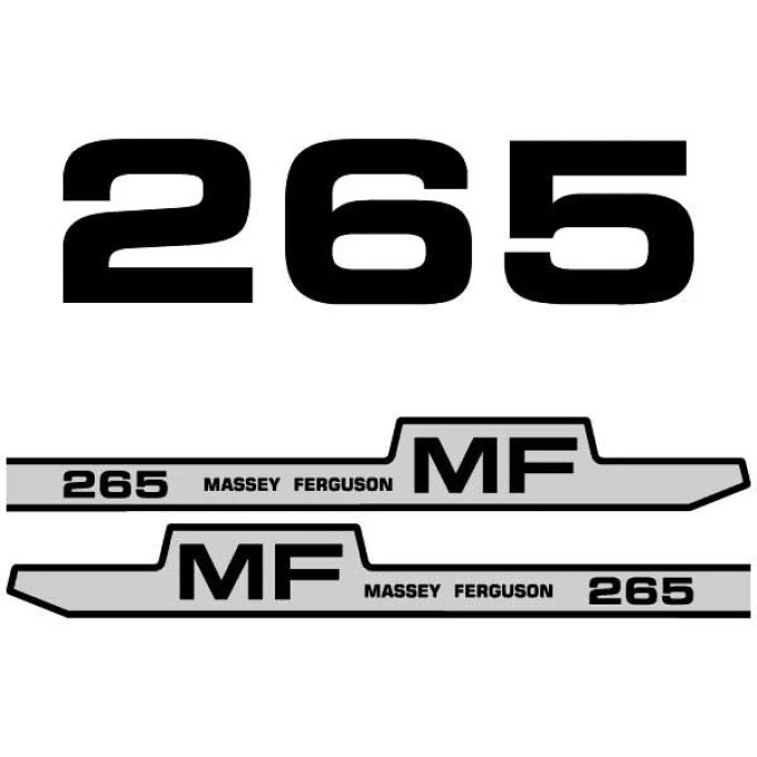 Stickerset Massey Ferguson 265