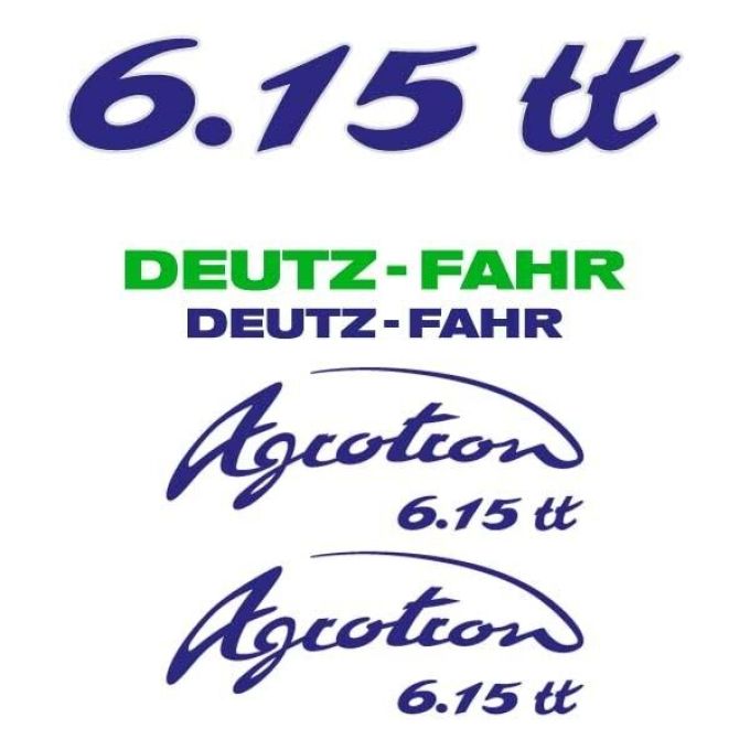 Stickerset Deutz-Fahr Agrotron 6.15 TT