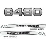 Stickerset Massey Ferguson 6480