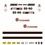 Stickerset Fiat 55-90 DT