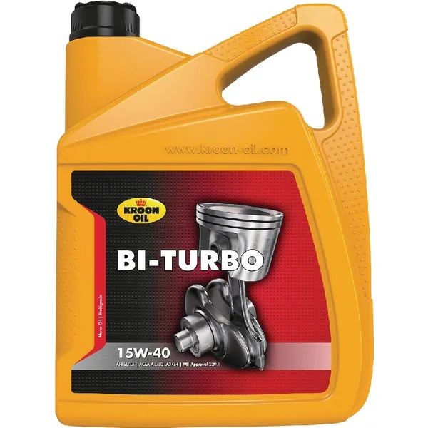 Kroon-oil Bi-Turbo motorolie 15W40 5 Liter
