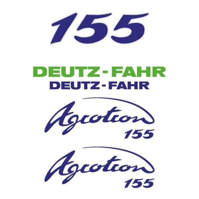 Stickerset Deutz-Fahr Agrotron 155