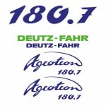 Stickerset Deutz-Fahr Agrotron 180.7