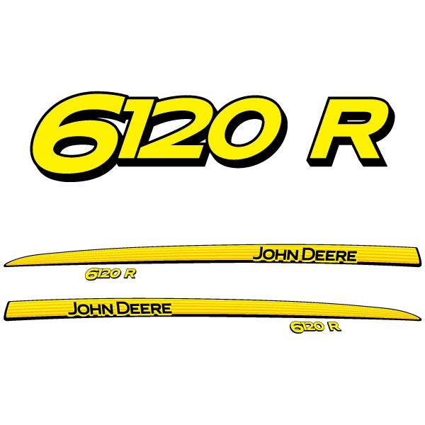 Stickerset John Deere 6120 R