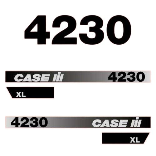 Stickerset Case 4230 XL