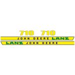Stickerset John Deere LANZ 710