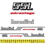 Stickerset Landini Advantage 55 L