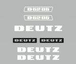 Stickerset Deutz D62-06