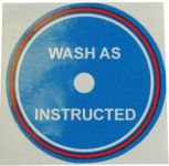 Decal- Wash as Instructed