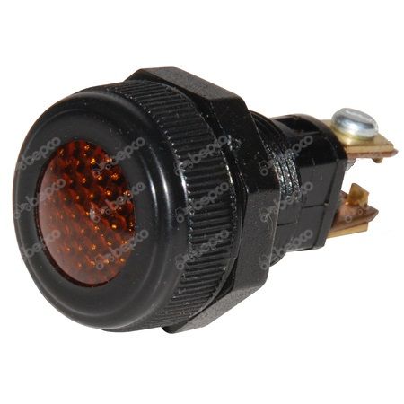 Yellow indicator lamp
