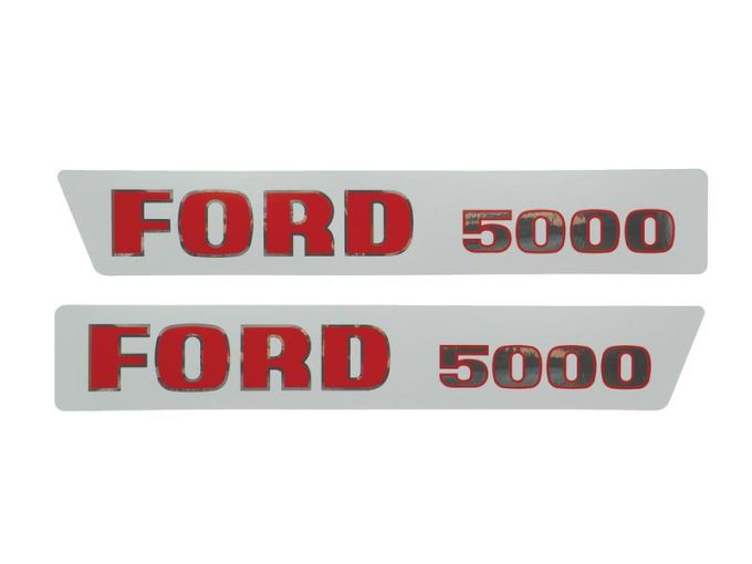 Kit autocollants latéraux Ford 5000
