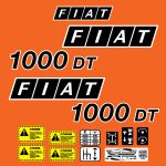 Stickerset Fiat 1000 DT