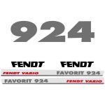 Stickerset Fendt 924 Favorit Vario (2001)