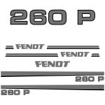 Stickerset Fendt 260 P