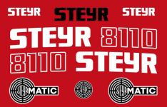 Stickerset Steyr 8110