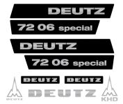 Stickerset Deutz D72-06 Special