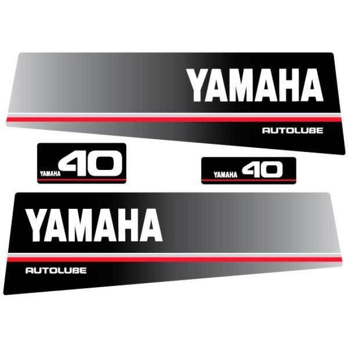 Stickerset Yamaha 40 (1991)