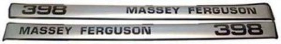 Stickerset Massey Ferguson 398
