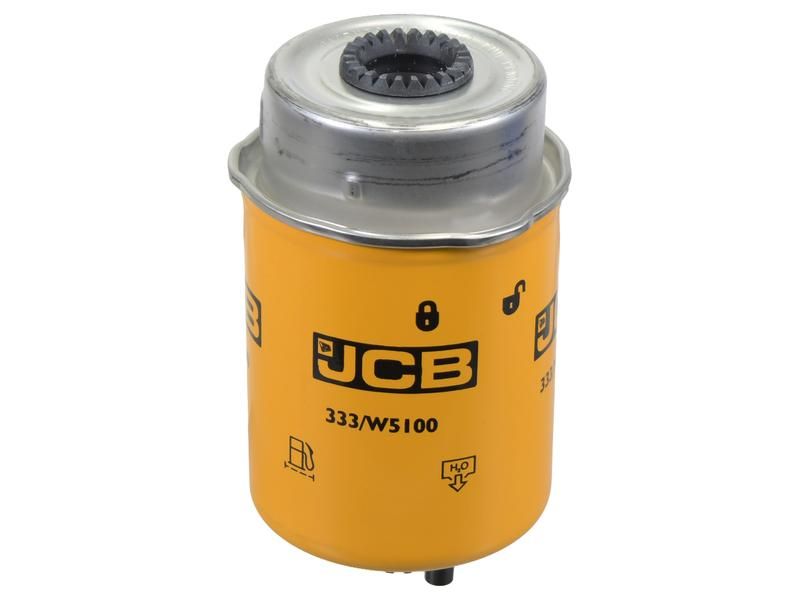 Brandstoffilter - Opschroef JCB