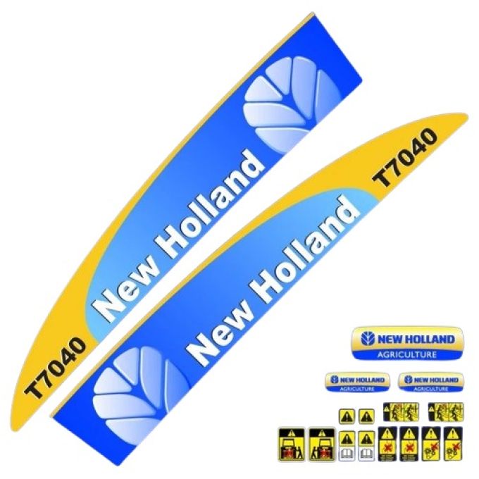 Stickerset New Holland T 7040