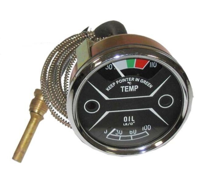 Oil & Water Temperature Gauge