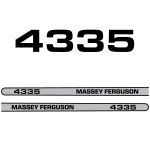 Stickerset Massey Ferguson 4335