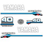 Stickerset Yamaha 40 four stroke Outboard