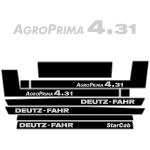 Stickerset Deutz AgroPrima 4.31