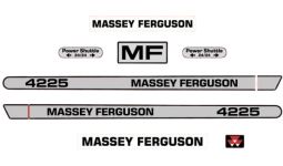 Stickerset Massey Ferguson 4225