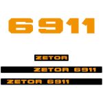 Stickerset Zetor 6911